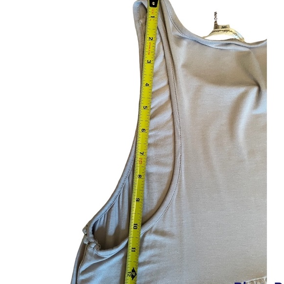 Ombre Racerback mini dress / tunic by Andrew by Unit - Picture 3 of 6